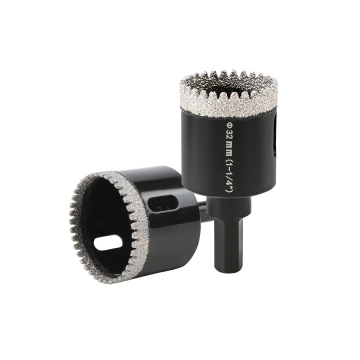 Brazed hole saw assortment