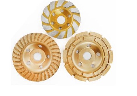 Three diamond cup wheels