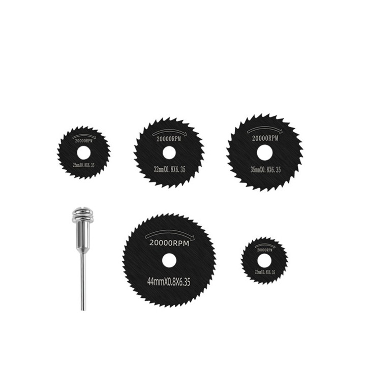 High speed steel mini saw blade set